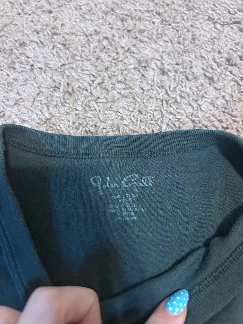 Brandy Melville Dark Green Top